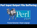 Perl File Buffering 2024