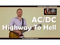 Lagu AC/DC - Highway To Hell à la guitare - Riff et rythmiques