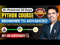 Stop Learning Python with Old Way Learn Python with AI Full Beginner to Advanced Python Course