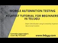 Mobile Automation using XCUITest Object Identification with Accessibility Inspector Basic Script
