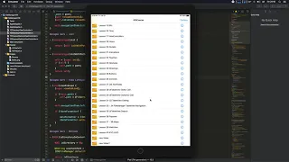 UITableView Navigation FileManager Objective-C iOS