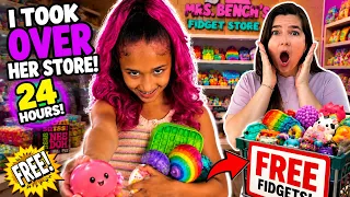 Londyn Took Over Mrs. Bench’s Fidget Store for 24 HOURS! *BAD IDEA*