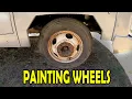 Painting Wheels - RV REBUILD Part 79