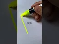 Drawing But I Can ONLY Use Neon Colors