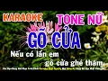 Download Lagu Gõ Cửa Karaoke Tone Nữ Nhạc Sống - Phối Mới Dễ Hát - Nhật Nguyễn