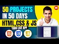 50 Projects In 50 Days - HTML CSS JS
