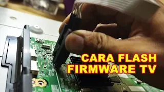 cara flash firmware tv yang rusak vlog143