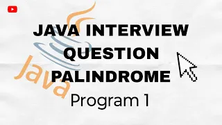 Java Palindrome Program for Beginners Easy Logic Explained