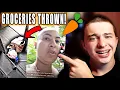 Instacart Shopper Gets Groceries THROWN At Them