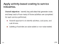 ABC for Service Industries