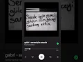 Gabri - serseriyim onunla