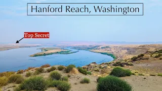 Sand Dunes In Washington State Desert Hike in White Bluffs Hanford Reach National Monument