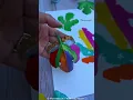 Leaf Printing project for kids