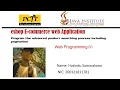 web application 1 java institute 1st year web programing assignment Task 20