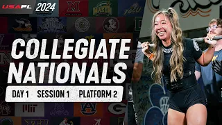 2024 USAPL Collegiate Nationals Day 1 - Session 1