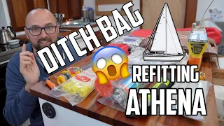Sail Life – Ditch bag, working shower, anchor setup & propane tank cover ⛵️
