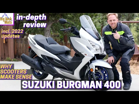 Download MP3 2022 Suzuki Burgman 400 | The Argument for Maxi Scooters (& Why You Need One!)