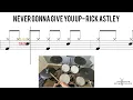 Download Lagu How to Play 🥁   Never Gonna Give You Up   Rick Astley
