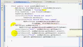 Eclipse and Java - Introducing Persistence