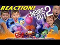 INSIDE OUT 2 2024 MOVIE REACTION Anxiety Joy Anger Bing Bong Disney Pixar Full Movie Review
