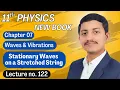 Stationary Waves on a Stretched String Class 11 Physics Chapter 7 New Book