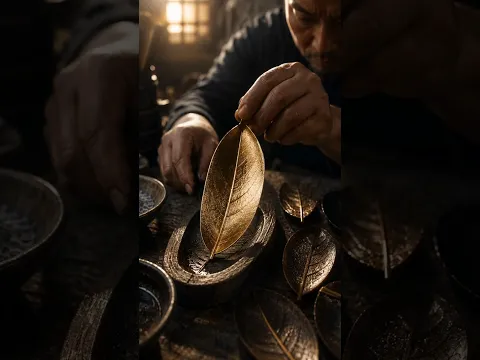 They Turn a Real Leaf Into Pure Art