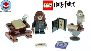 LEGO Harry Potter 30392 Hermione's Study Desk Speed Build