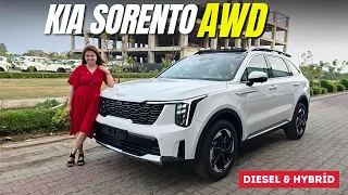 New Kia Sorento Launched : Diesel & Hybrid - All Details 