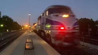 Metra FRA train on the UPW at Oak park 26
