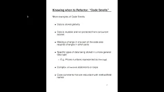 Introduction to Code Refactoring