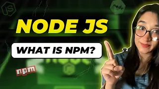 What is NPM What is NPM in Node JS Node JS Tutorial in Hindi for Beginners