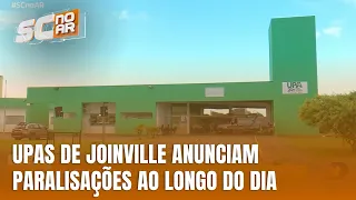 Servidores suspendem atividades nas UPAs de Joinville por falta de estrutura