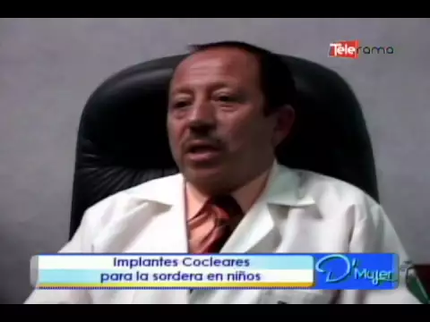 Implantes cocleares para la sordera en niños