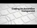 Coding an Accordion Component Frontend Developer Roadmap Projects