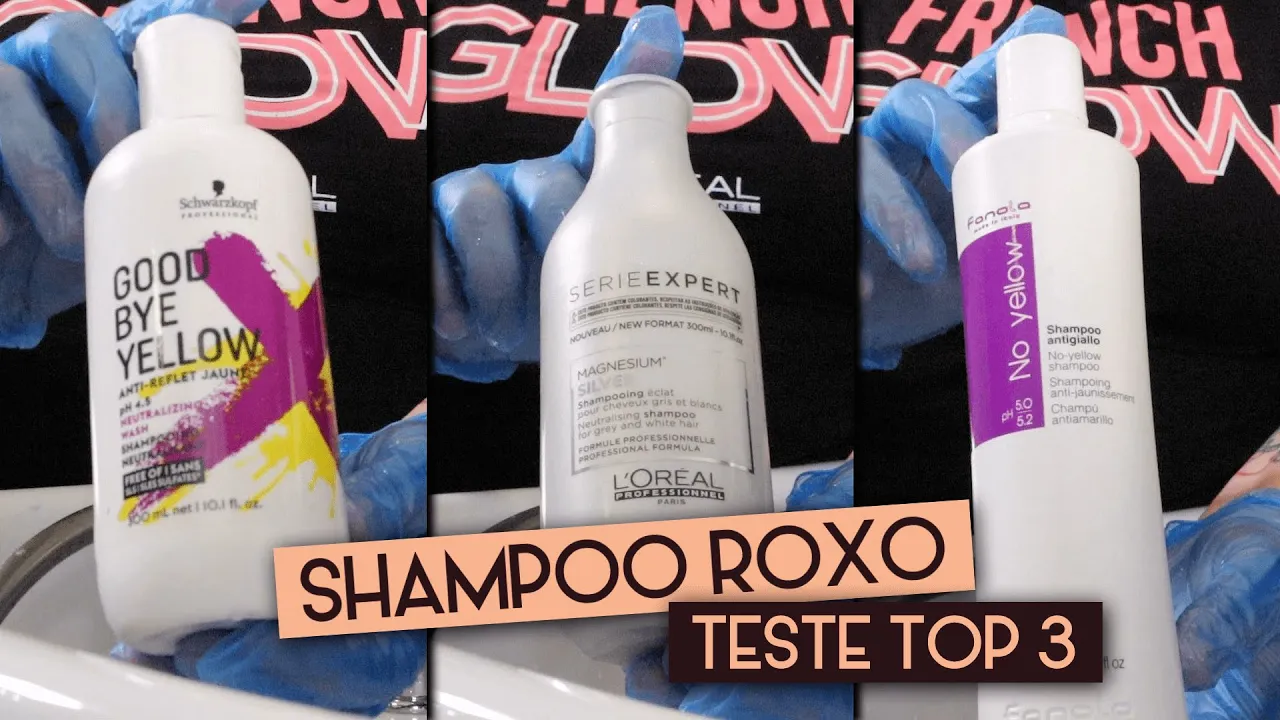 Before and After Purple Shampoo | Bleached Hair Result | L'Oreal Serie Expert