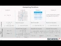 Comparing Functions 8 F 2