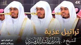 نصف ساعة من التراتيل العذبة للشيخ د ياسر الدوسري فترة 20 26 من شهر ربيع الآخر 1447هـ  نصف ساعة من التراتيل العذبة للشيخ د ياسر الدوسري فترة 20 26 من شهر ربيع الآخر 1447هـ