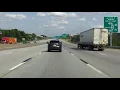 Interstate 40 - North Carolina Exits 206 to 216 eastbound