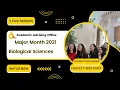 Major Month 2021 - Biological Sciences