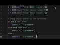 Write a program to find the greatest number out of all the entered numbers Python