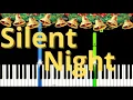 Silent Night EASY Piano Tutorial