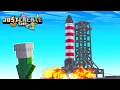 I built a A L M O S T REALISTIC ROCKET in Create Mod Just Create 2 Ep8