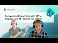 Reinventing SharePoint with SPFx Copilot and AI SharePoint Hackathon 2026
