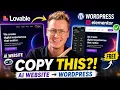 Copy Your Lovable Website To WordPress And Elementor