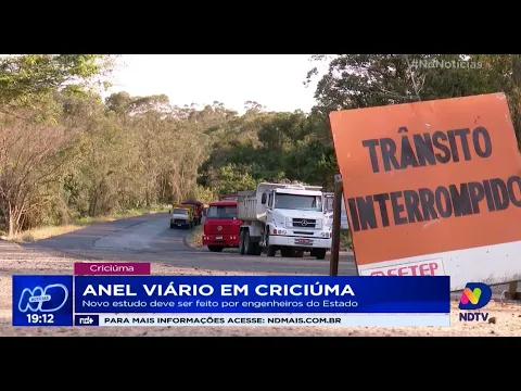 Anel Viário em Criciúma: novo estudo deve ser feito por engenheiros do Estado