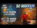 EverQuest Legends Warrior 50 Impressions EverQuest Cleave AOE Unique Weapon Exaltations