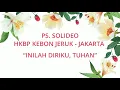 Download Lagu Inilah Diriku, Tuhan karya: Wahono Hadi