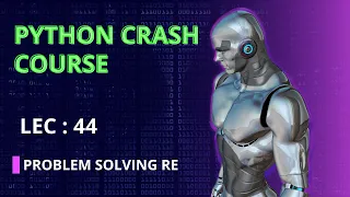 Solving Problems through Regular Expression in Python Lecture 44 in Urdu or Hindi Acolyte