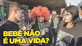 FEMINISTAS CONTRA a VIDA - DEBATE na PAULISTA