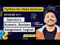 Operators in Python Part 1 Python for Data Science